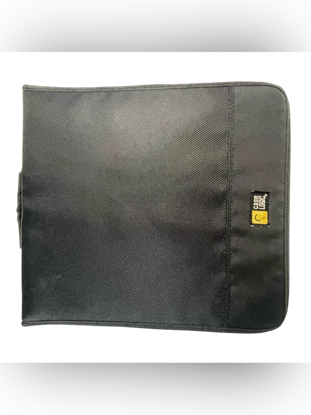 Case Logic Vintage 128 Disc CD DVD Game Storage Carry Case Black Nylon 16 Pages